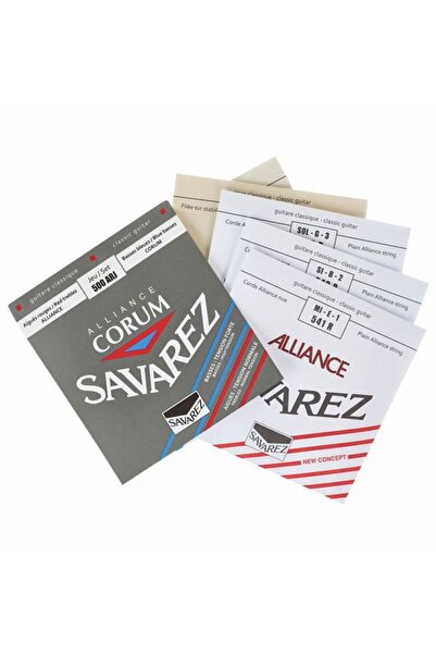 Nobrand Corzi de chitară clasică Savarez 500ARJ - tensiune înaltă, bobinaj pl...