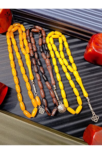 Anemore Collection 3 ADET TOZ KEHRİBAR TESBİH SET