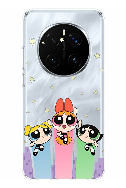 TechTree حافظة سيليكون مطبوع متوافقة مع هاتف Honor Magic 7 PRO بتصميم Powerpu...