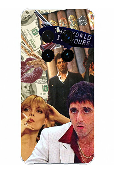 TechTree حافظة سيليكون متوافقة مع Honor Magic 7 PRO بتصميم The Worlds is Your...