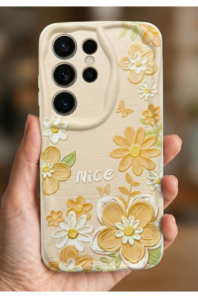 Rivor غطاء حماية لكاميرا هاتف سامسونج جالاكسي S25 ألترا مع نقش ثلاثي الأبعاد ...