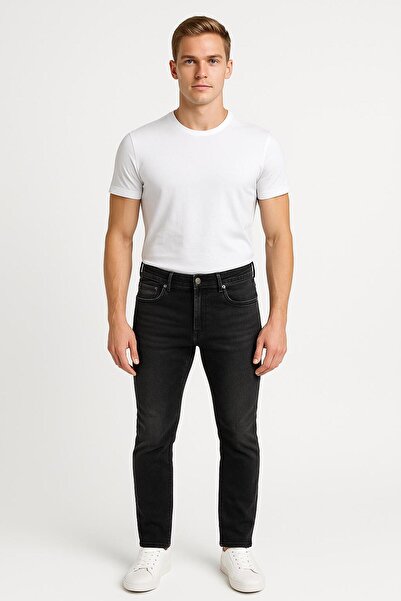 CLASSİCS MEN Blugi pentru bărbați slim fit cu picioare înguste, elastici, mat...