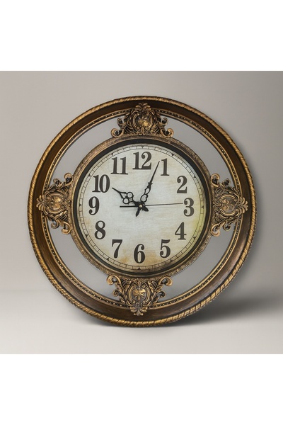 OEM Ceas perete cu oglinda Aurum Vintage 60cm