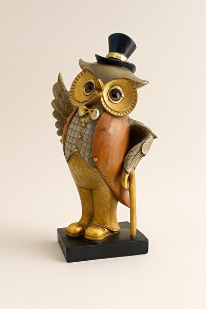 OEM Statuetă bufniță Sir Hootington 28cm