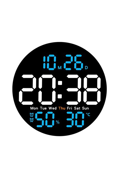 OEM Ceas Digital de Perete cu Telecomanda Macusida