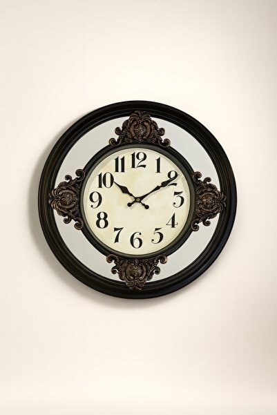 OEM NoirVintage Aurelia 60cm mirror wall clock