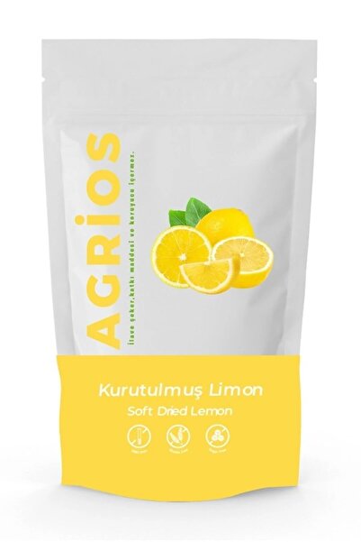 Agrios Doğal Gıda Kurutulmuş Limon Dilimleri 30 gr