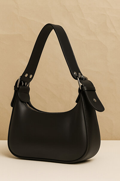 LABİNA Modern Curve – Minimal & Şık Deri Omuz Çantası