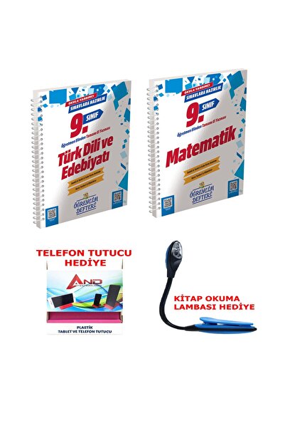 Murat Yayınları 2025-2026 9 Sınıf Öğretmen El Yazması defter Edebiyat Ve Mate...