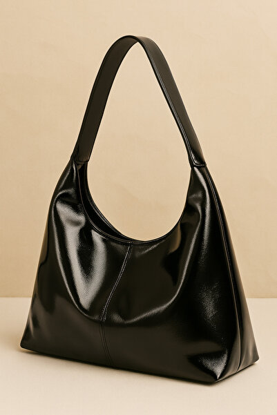 LABİNA Elite Gloss Edition – Modern & Lüks Siyah Çanta