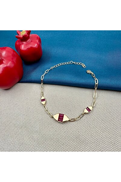 Opia Takı & Aksesuar سوار سلسلة مشبك ورقة حجر الراين