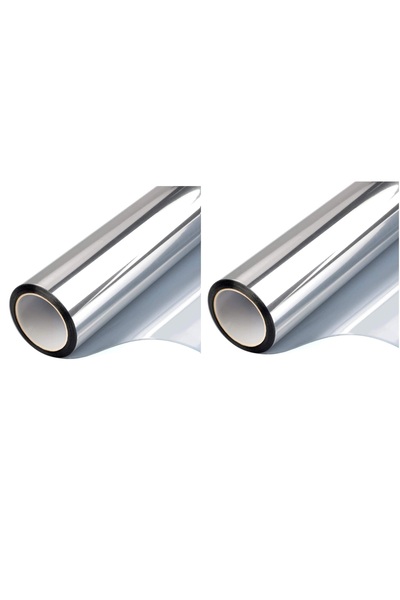 LUXER Set 2 Folii Autoadezive Pentru Geam Cu Protectie UV si Efect de Oglinda...