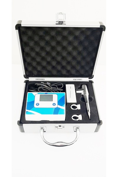 BTN Çantalı Profesyonel Kalıcı Makyaj Cihazı Gri Gümüş Renk