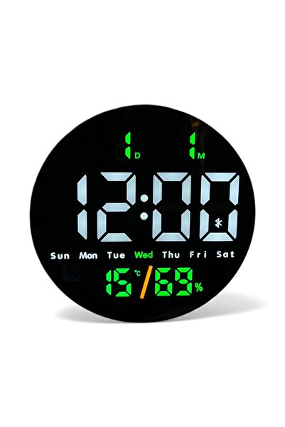 OEM Digital Wall Clock with Bluetooth Fenar
