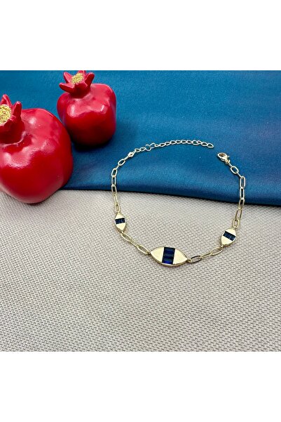 Opia Takı & Aksesuar Stone Paperclip Chain Bracelet