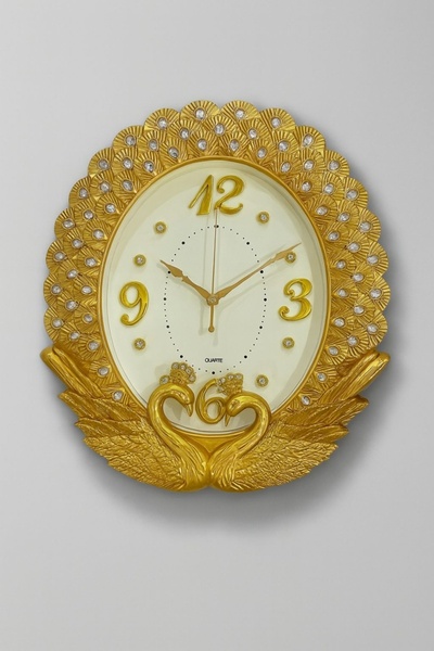 OEM Swanique Peacock Wall Clock