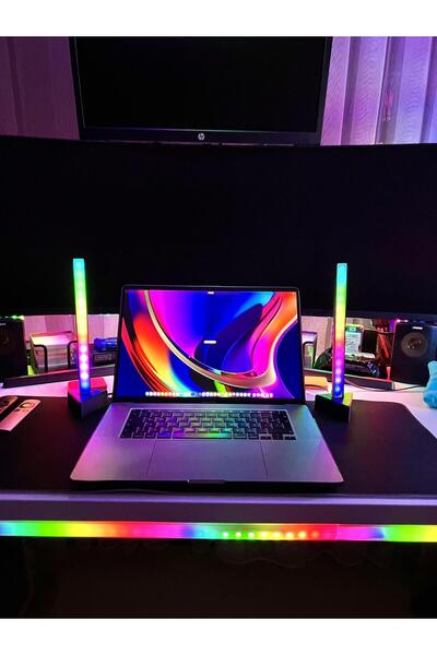 OEM Dik Işık Kuleleri Üçgen Tasarım Masaüstü Aydınlatma Aksesuarı