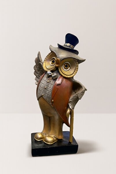 OEM Statuetă bufniță Archibald Wise 22cm