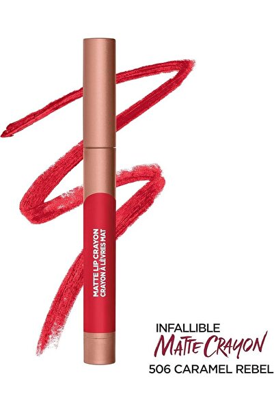 L'Oreal Paris Les Crayons Lip Crayon - 506 Caramel Rebel, 13 g