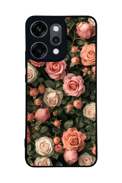 OPPO Reno 14 Pro Mat Uyumlu Siyah Kılıf – Yumuşak Silikon, Koruyucu, Şok Emic...