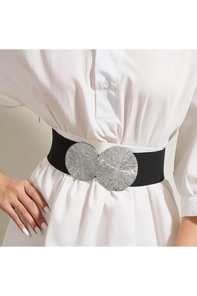 Mynoa حزام إيتال المرن، حزام نسائي، حزام للسترة، حزام مطاطي