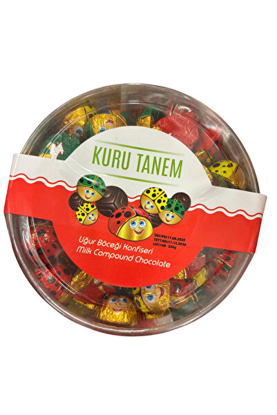 Oruç Kuru Tanem Uğurböceği Çikolata Parti, Hediye 250 gr x 1 Adet