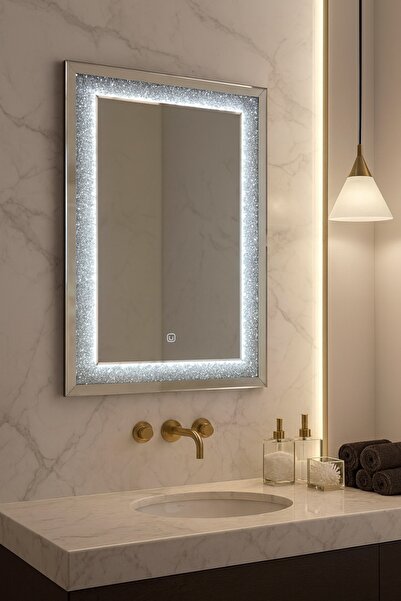 OEM Oglinda LED cu Strass 50x70cm Naos