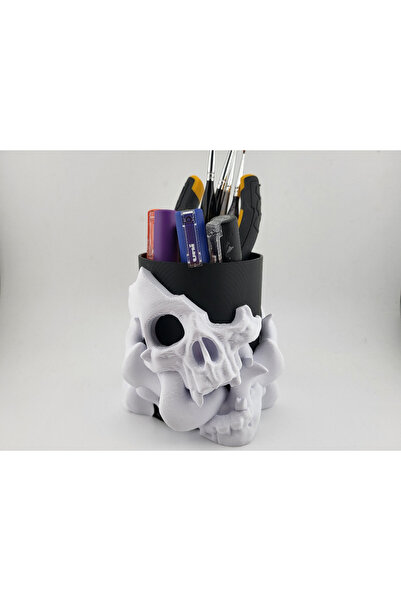 Della Special Design Skull Pen Holder