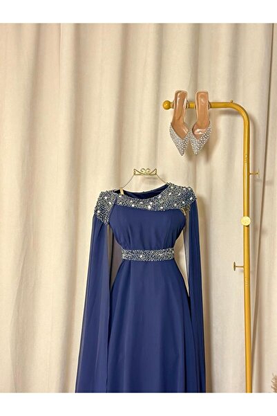 vanus fashion فستان سهرة طويل 4636