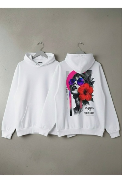 Infire clothing Unisex Oversized 100% Cotton Printed Hoodie