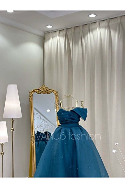 vanus fashion فستان سهرة ميدي 4022