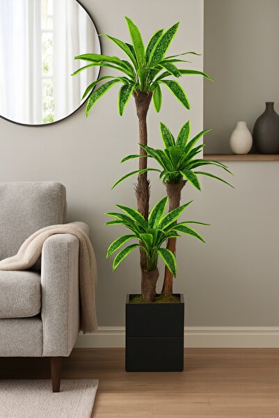 moysahsap party&ahşap Modern Dekor İçin Yapay Kılıç Ağacı – 130 cm Yükseklik