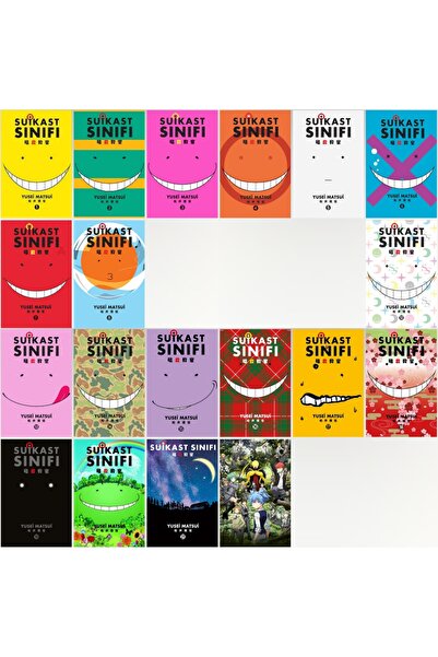 Gerekli Şeyler Yayıncılık Suikast Sınıfı 1-8, 12-21. Arası Ciltler Toplam 18 ...