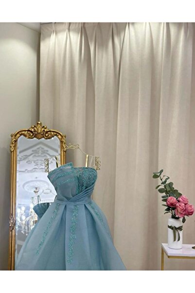 vanus fashion فستان سهرة ميدي 4127