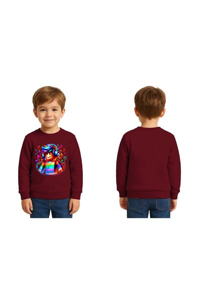SEDİRLİ Unisex Roblox cu imprimeu Copii Swae tricou 3 fire cu căptușeală din ...