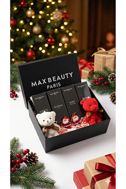 max beauty paris Yılbaşı Özel Advent Calendar Parfüm Hediye Seti - Kişiselleştirilebilir 4'lü Parfüm Koleksiyonu