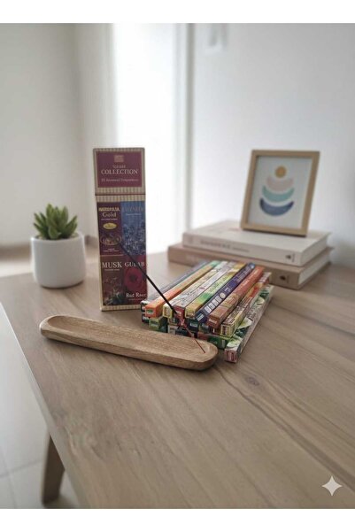 Darshan Collection 25 Farklı Aromalı 150 Adet Çubuk Tütsü Seti ve Çubuk Tütsülük Hediyeli (Hunatasarım)