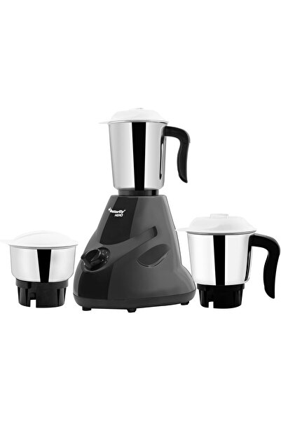 BUTTERFLY Hero 500W Mixer Grinder with 3 Jars - Grey