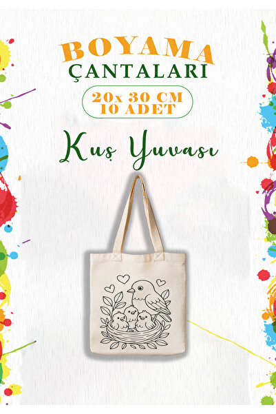 aprendi dünyanı ve kendini koru,ham bez kullan Çocuklara Özel 10’lu Boyama Ça...