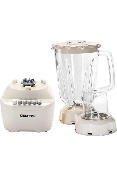Geepas 400W 2-in-1 Multifunctional Blender, 1.5L, 4-Speed with Pulse, Stainle...