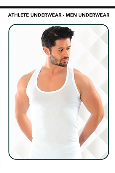 Altındağ 6 Lı Erkek Atleti Ekonomik Paket Pamuklu