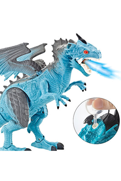 OEM Remote Control Interactive Dragon – Steam Spray, Lights, Sounds & Realistic Walking – Dinosaur Planet