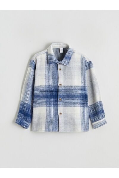 LC Waikiki Cămașă LCW Kids în carouri pentru băiat