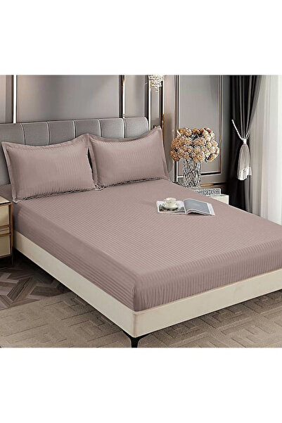 Truva Grup Husă de Pat Damasc Premium cu Elastic pentru Saltea, 180x200 cm