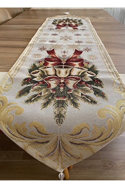 MYHOMEGOBLEN Tapestry Christmas Runner 35X145