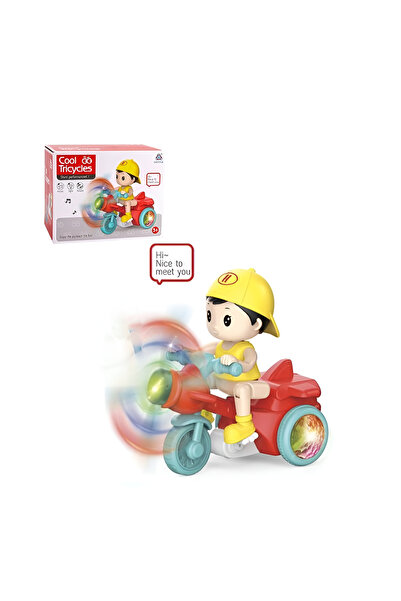 OEM Musical Tricycle for Kids – Cool Tricycles, LED Lights, Sounds, Self-Drive, 3+ Years