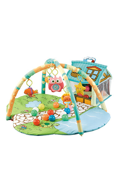 OEM Happy Space Play Gym Interactive Baby Mat – Arcade with Toys, Colorful Balls, 0+ months