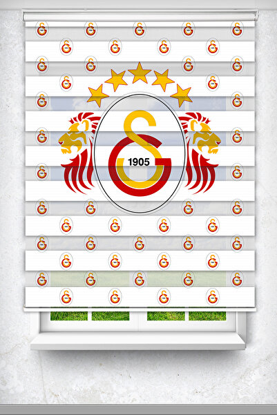 Avart Digital Sarı Kırmızı Aslan Baskılı Plise Zebra Perde - Dijital Baskılı ...