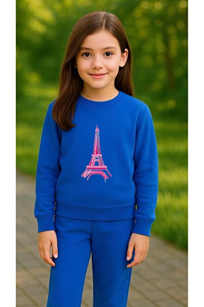 playwear Φούτερ ομάδας EYFEL με στάμπα για κορίτσια και αγόρια, με λαιμόκοψη ...