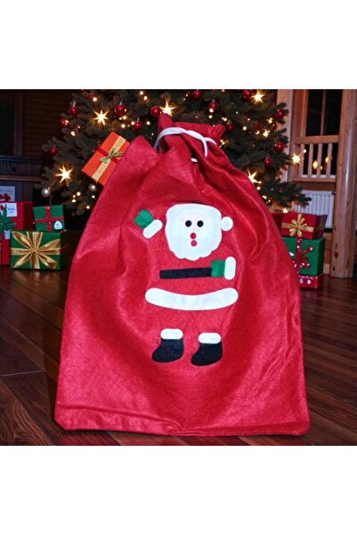 Kuzey حقيبة هدايا سانتا كلوز صغيرة الحجم 40×30 سم، حقيبة سانتا كلوز، زينة عيد...